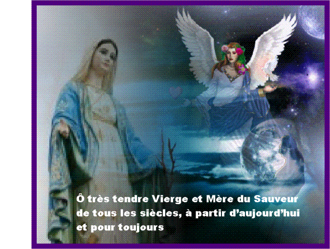 Reine du Ciel, Marie souveraine de la Création qui est la reine du