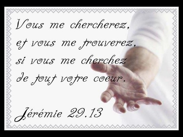 VOUS ME CHERCHEREZ